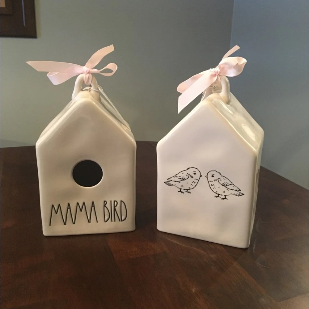 Rae Dunn Mama Bird House Pottery